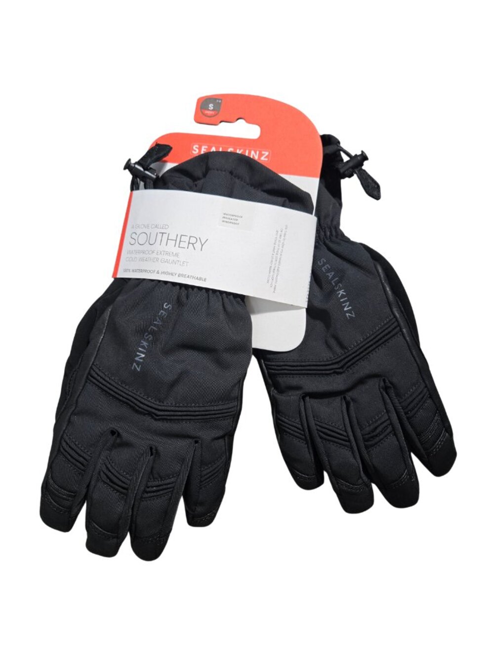 NWT Sealskinz Southery Waterproof Extreme Cold Weather Gauntlet Winter Gloves S